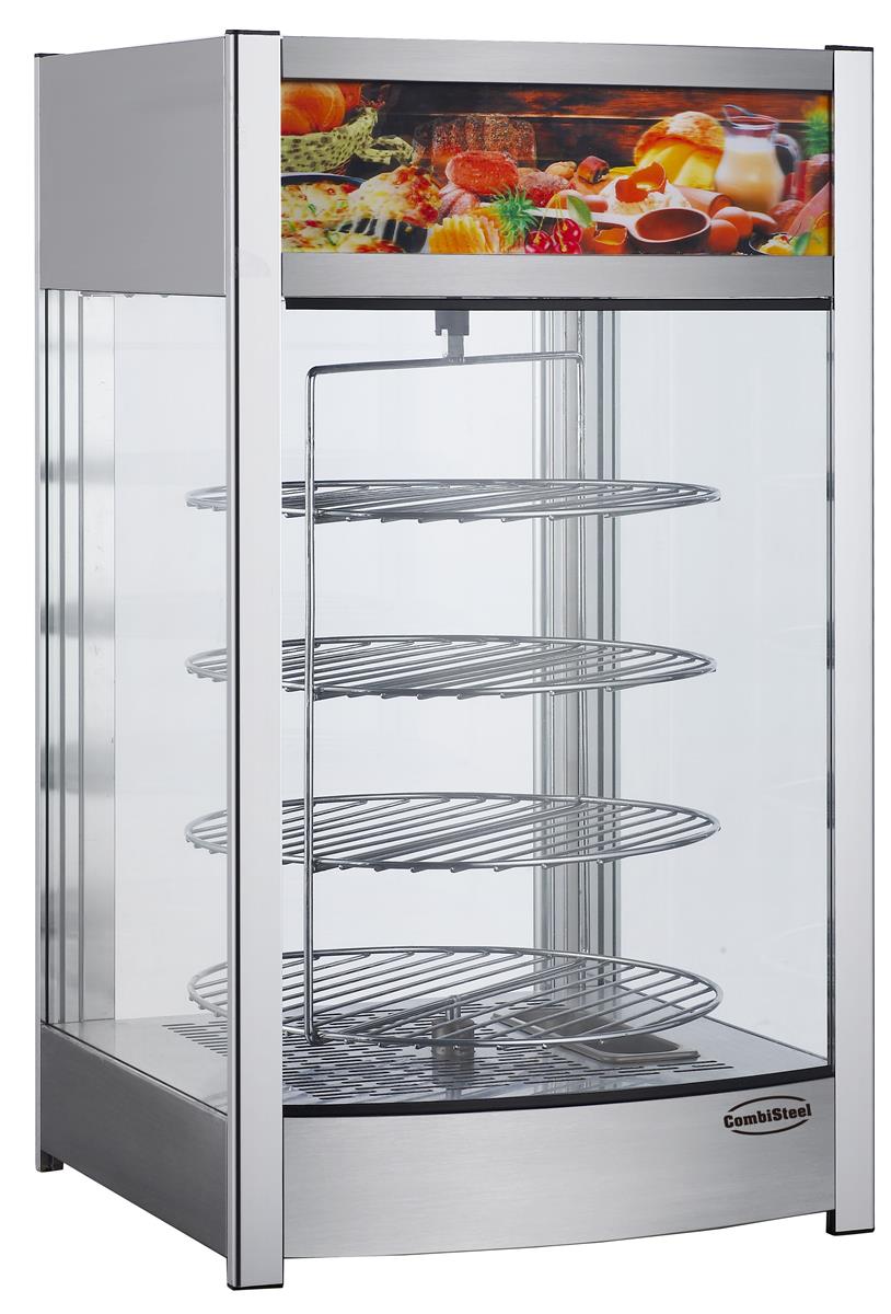 ROTIERENDE WÄRMEVITRINE 97 Liter