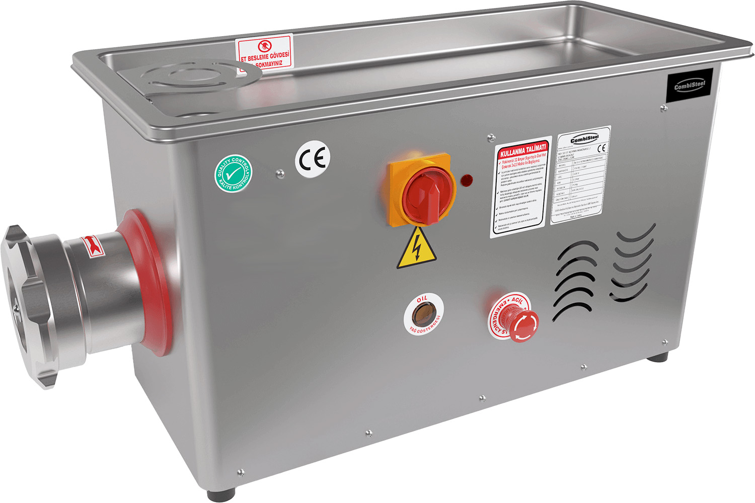 FLEISCHWOLF 22 - 450KG/H 230V - MIT FESTEM KOPF