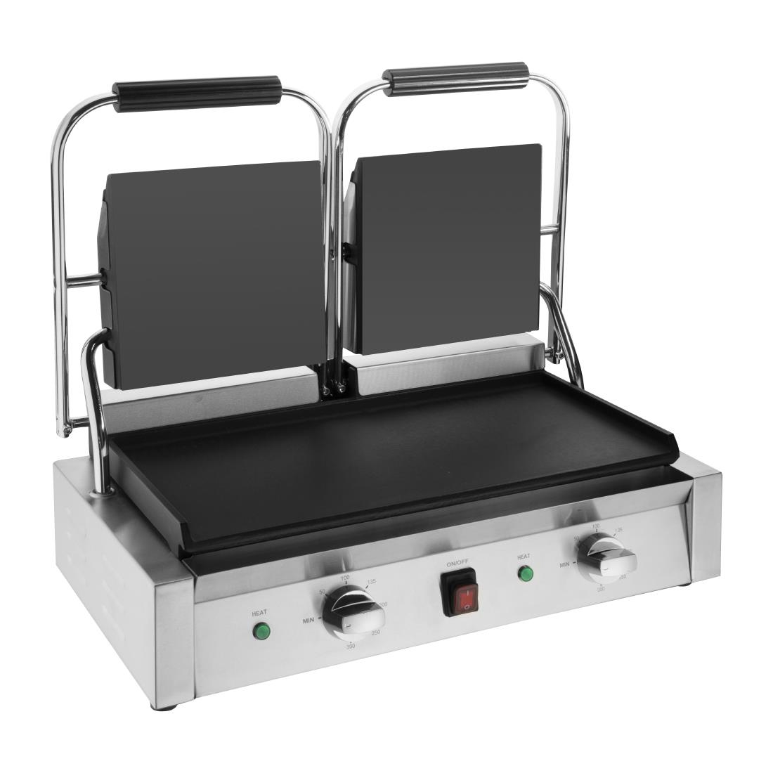 Buffalo Bistro doppelter Kontaktgrill glatt/glatt