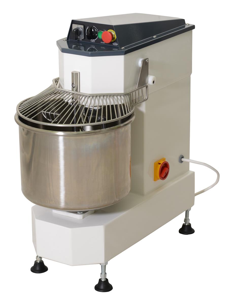 TEIGMASCHINE 25 Liter Planetenrührmaschine, 4 Haken, 400V