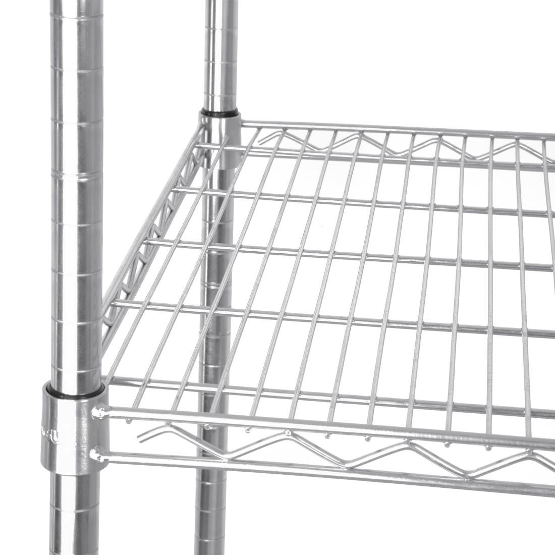 Vogue 4 Reihen Drahtregal-Kit 1525x610mm