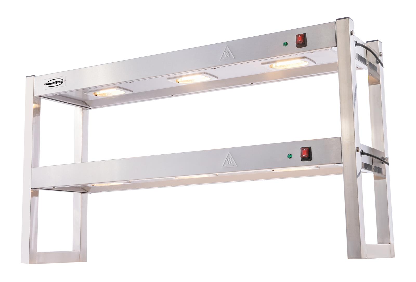AUFSATZBORD HALOGEN BEHEIZT 2 STUFIG 1200 SELBSTMONTAGE