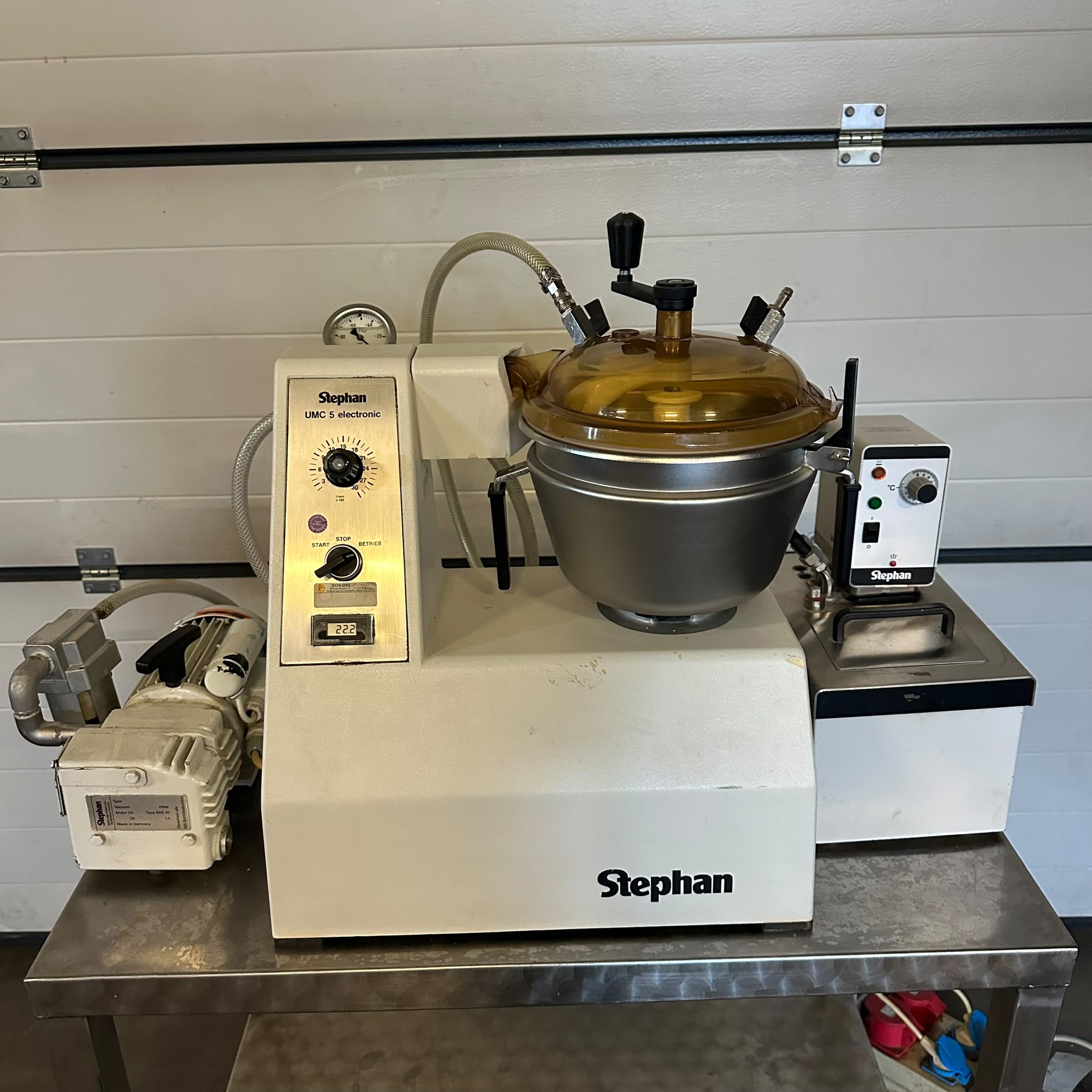 Stephan UMC5 Universalmaschine gebraucht Salbenrührmaschine