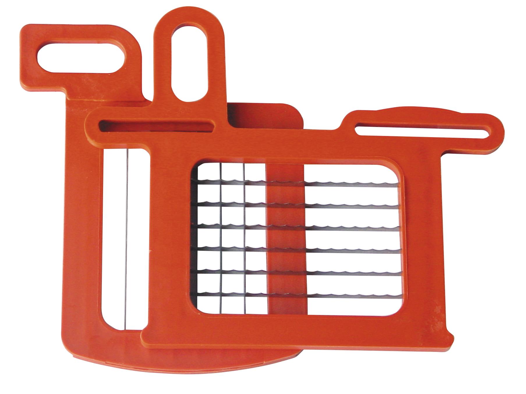 Dynamic DYNACUBE Gitter 10x10 + Stößel / Satz komplett 10 mm mit Stößel (Rot)