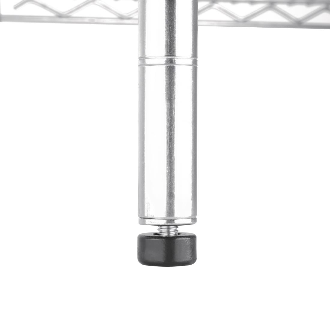 Vogue 4 Reihen Drahtregal-Kit 1830x610mm