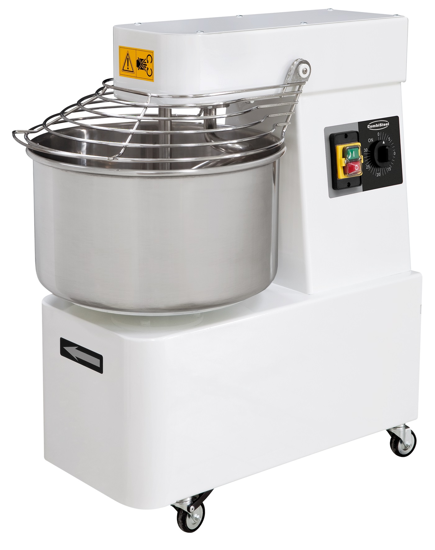 TEIGMASCHINE 41 Liter, 1 Gang, fahrbar