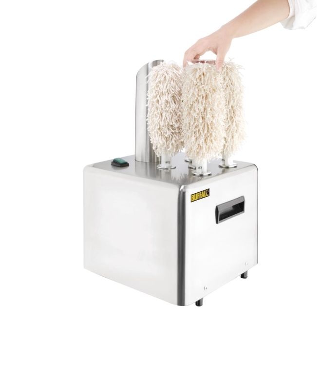 Buffalo professionelle Gläserpoliermaschine