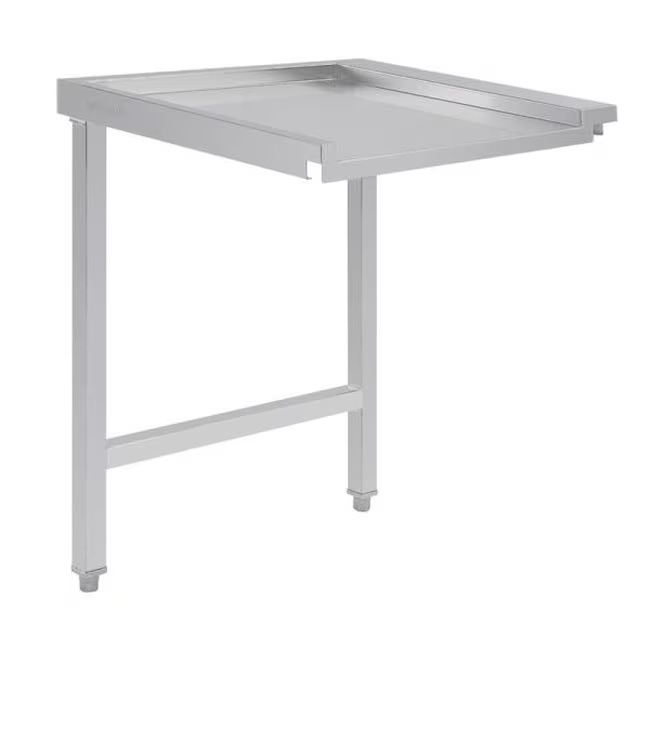 Vogue Tisch für Haubenspülmaschine links 60cm