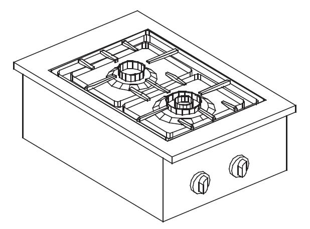 GASHERD 2 BR. 9KW