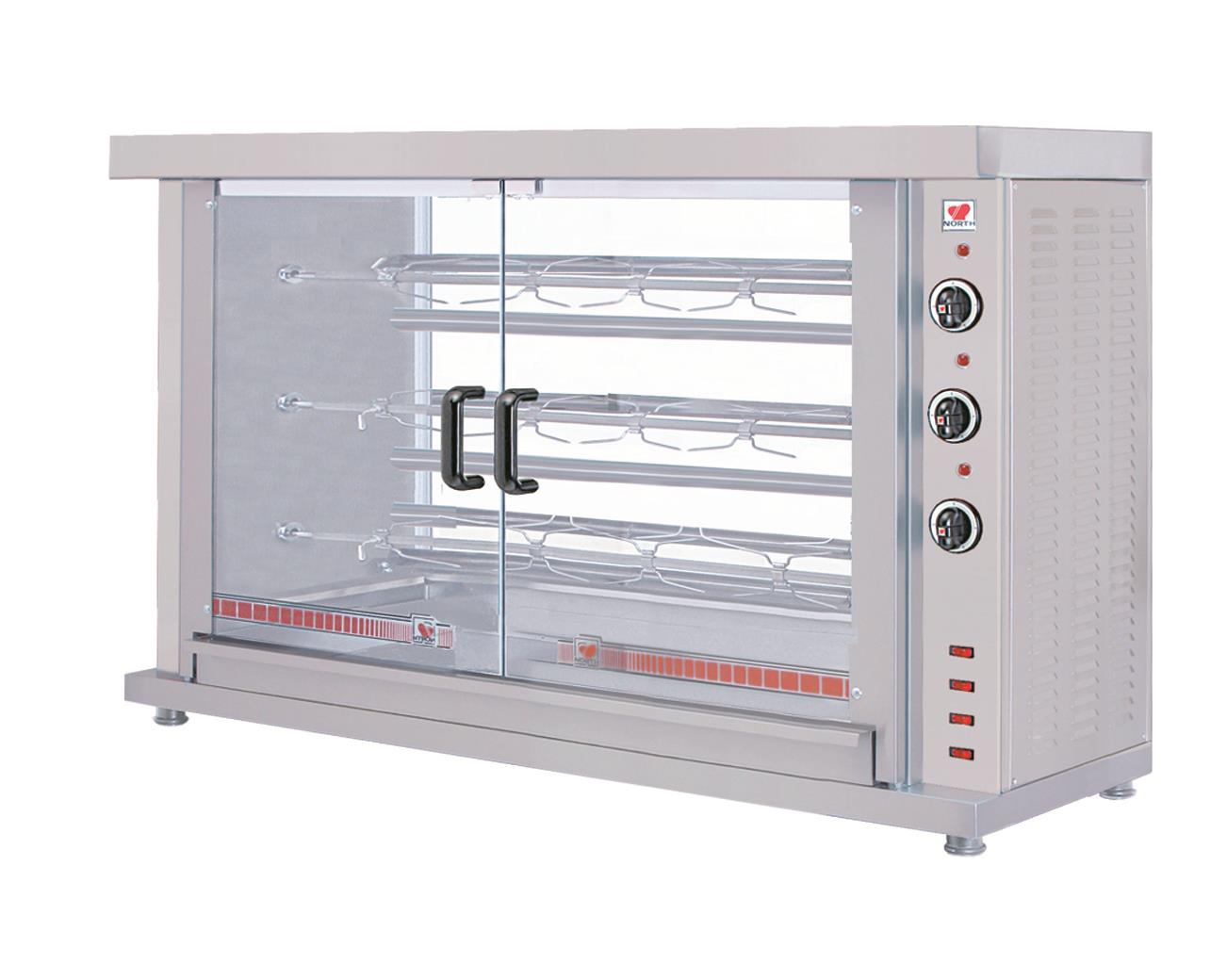 HÄHNCHENGRILL ELEKTRO 3 SPIEßEN