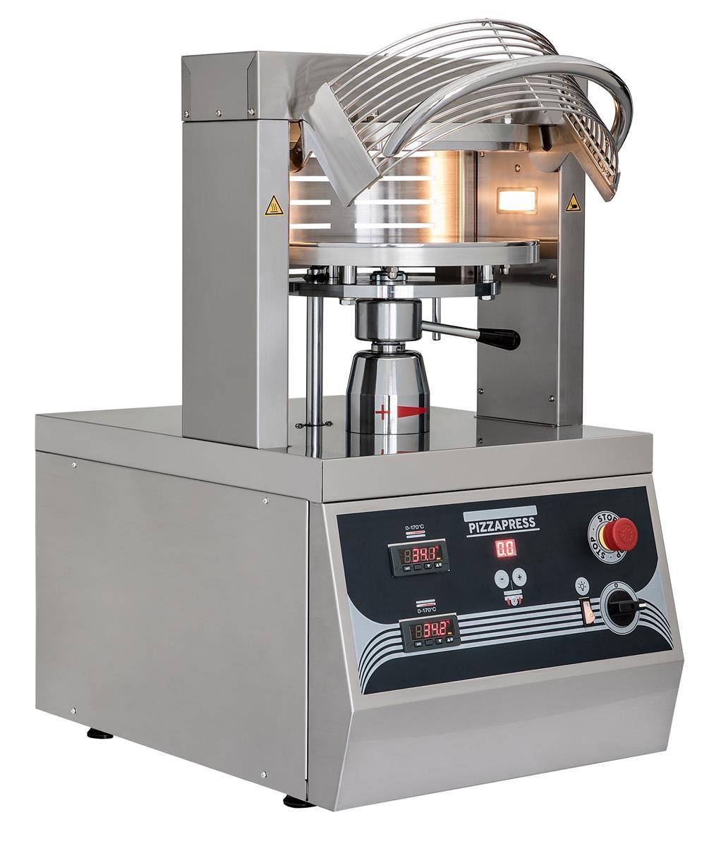 PIZZAPRESSE 45cm Durchmesser, Edelstahl