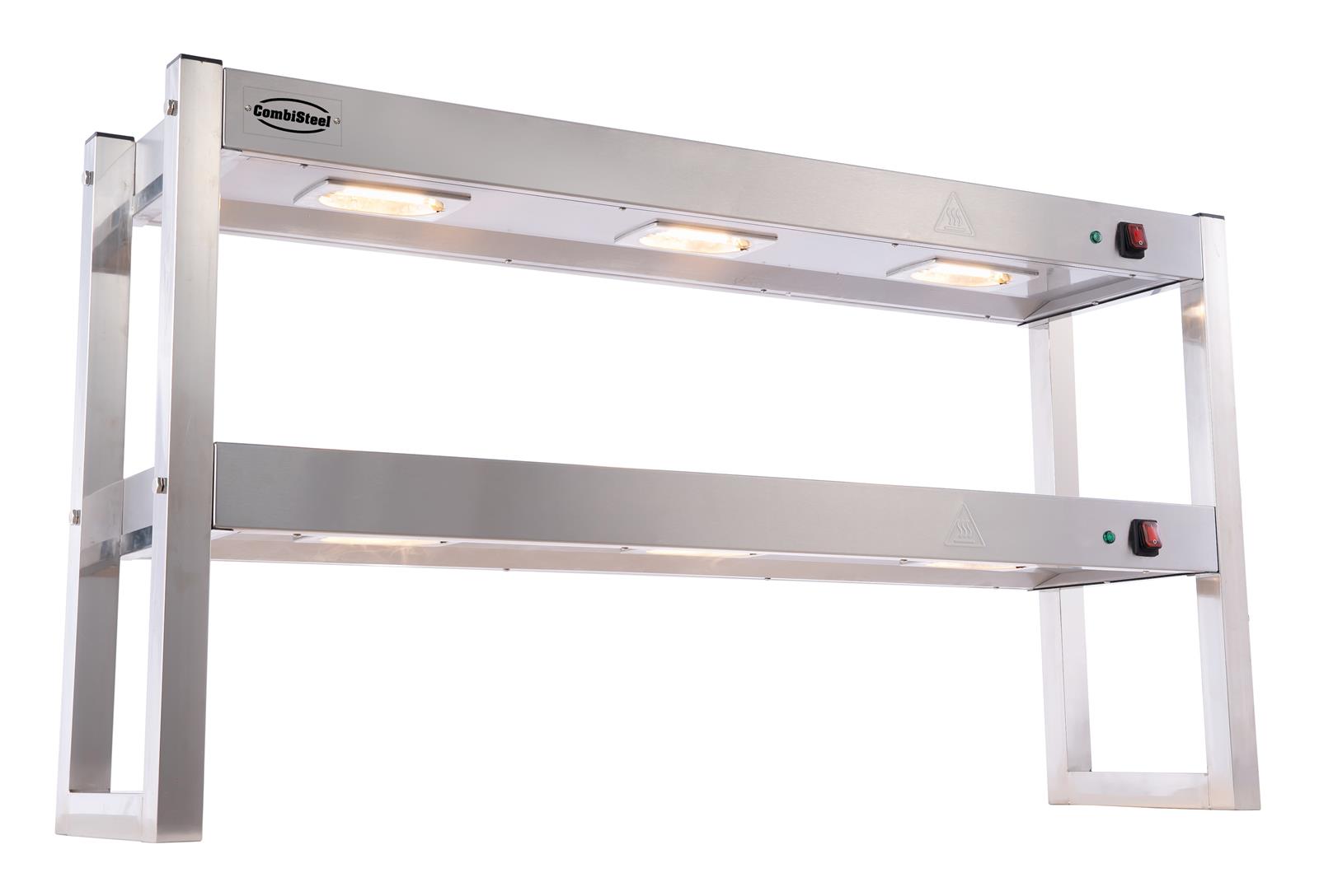 AUFSATZBORD HALOGEN BEHEIZT 2 STUFIG 1200 SELBSTMONTAGE