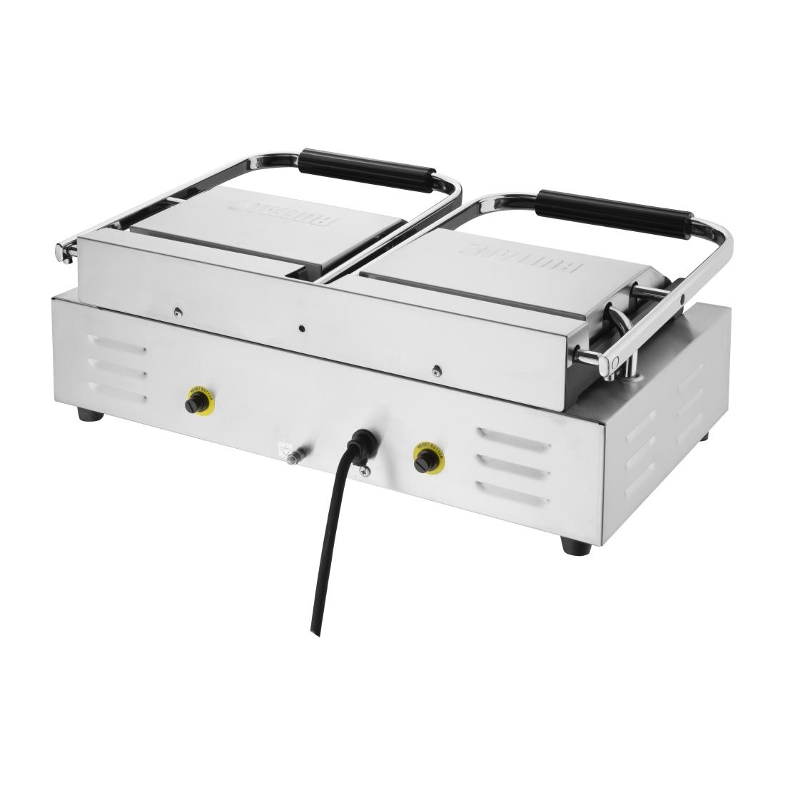Buffalo Bistro doppelter Kontaktgrill glatt/glatt