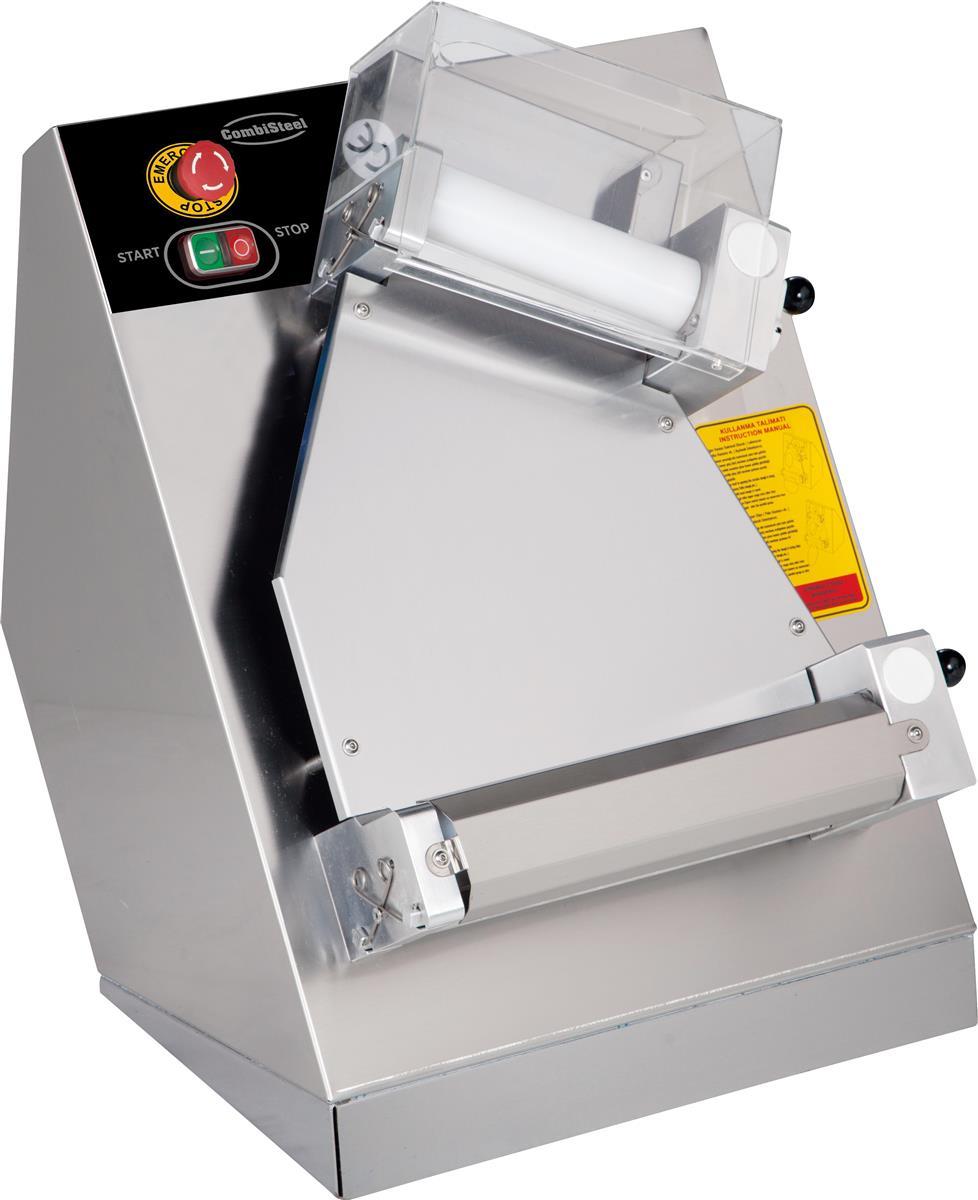 TEIGAUSROLLER 40CM - KOMPLETT AUS EDELSTAHL