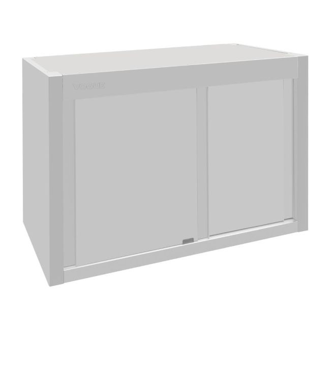 Vogue Hängeschrank Edelstahl 650x900x400mm