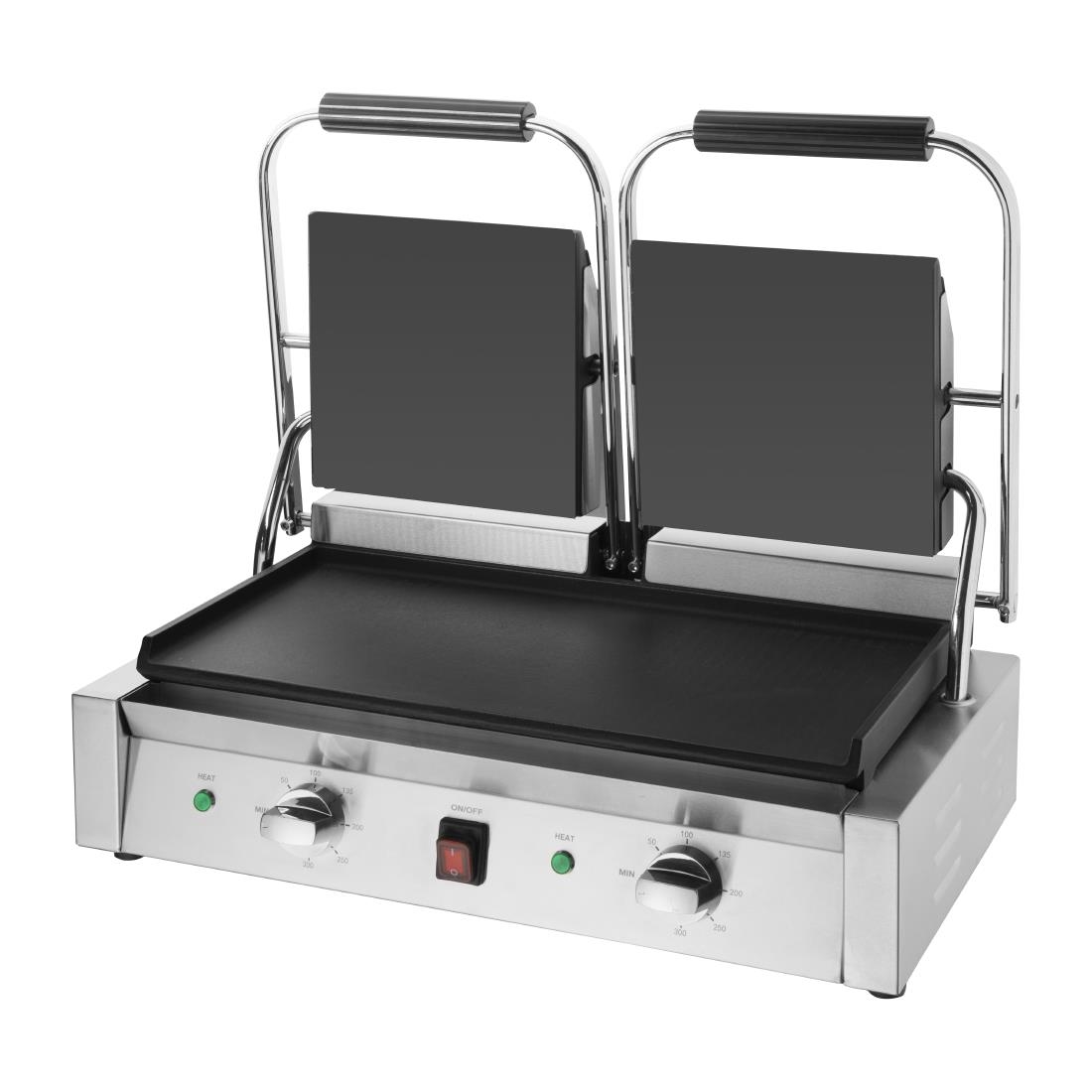 Buffalo Bistro doppelter Kontaktgrill glatt/glatt