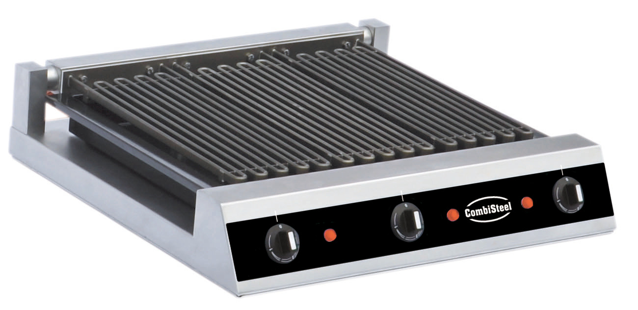 WASSERGRILL 3 Elemente, Edelstahl, steckerfertiger Anschluss