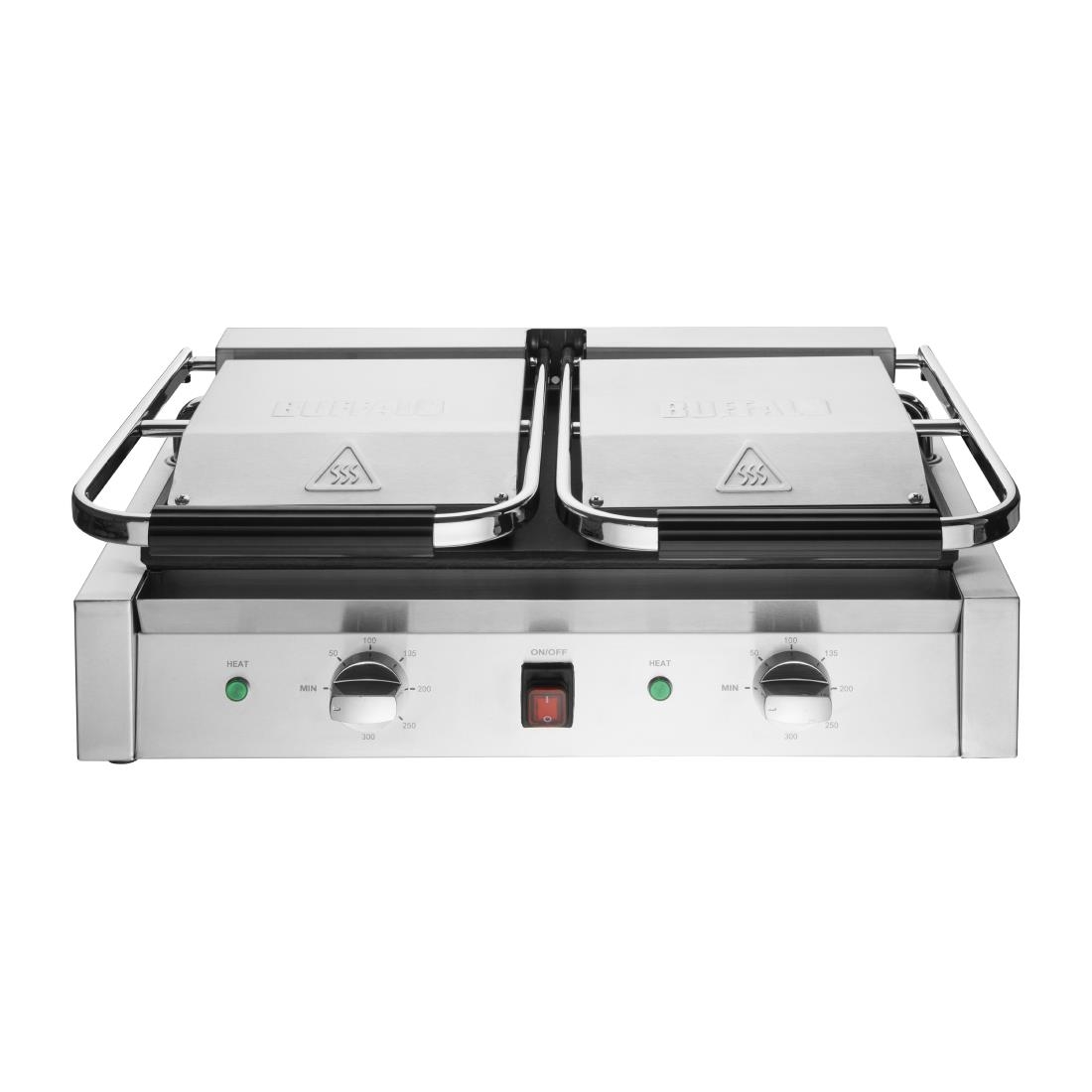 Buffalo Bistro doppelter Kontaktgrill glatt/glatt