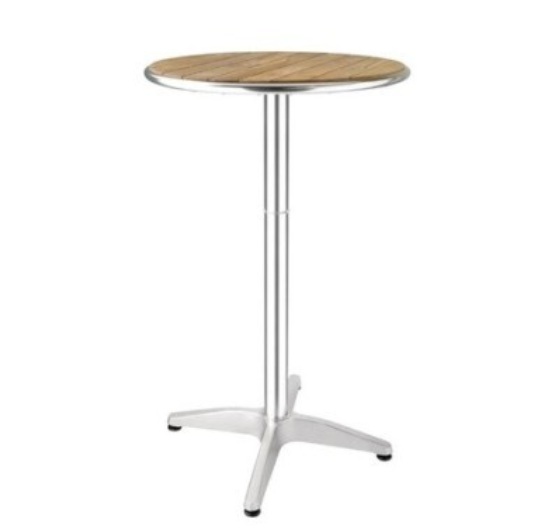 Bolero runder Stehtisch Eschenholz 1 Bein 60cm