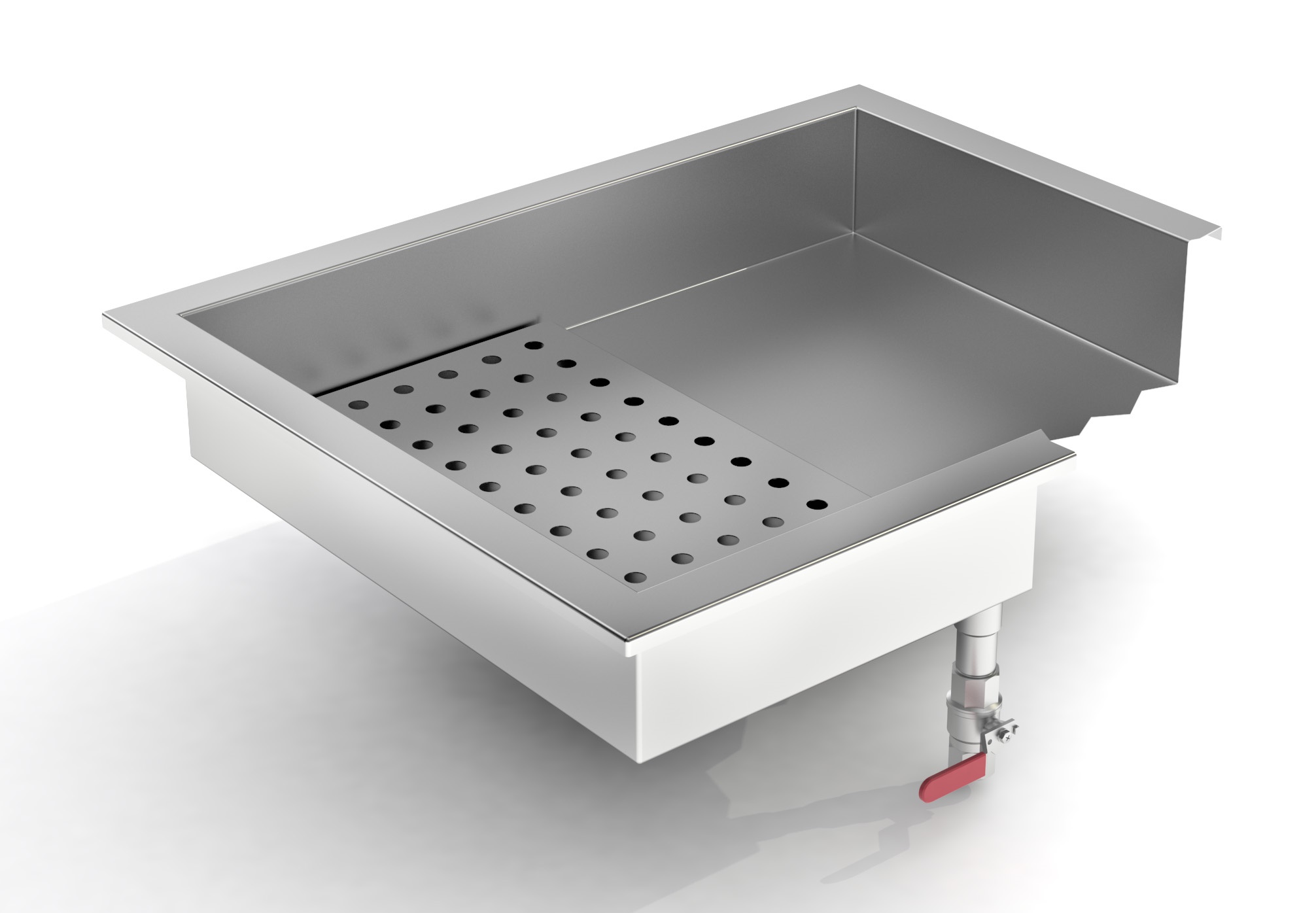 GEMAHLENES EIS BEHÄLTER EINBAU 1/1 GN