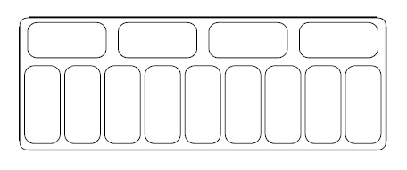 SPEISEISVITRINE CUBA 13X5 LTR