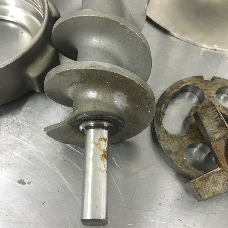 Solia M5 Fleischwolf Edelstahl H82 für Mehrzweckküchenmaschine
