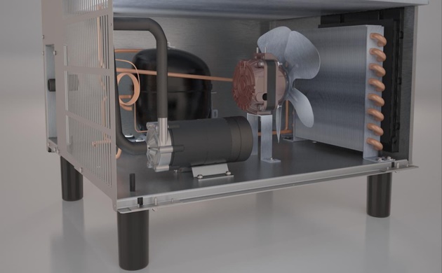 EISWÜRFELMASCHINE 47KG/24H