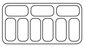 SPEISEISVITRINE BALI 9X5 LTR