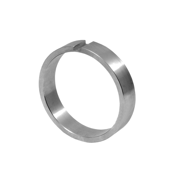 WOLFCUT Einlegering schmal 15,0 mm INOX-Stahl Größe R70 kompatibel mit BIZERBA FW 70 / EDERTAL EMS 70 / FEUMA TW-R 70 uvm.