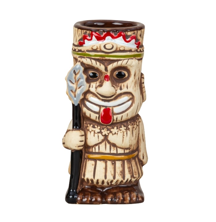 Kopie von 4er TIKI Becher Gläser Muck Cocktailglas SET #1