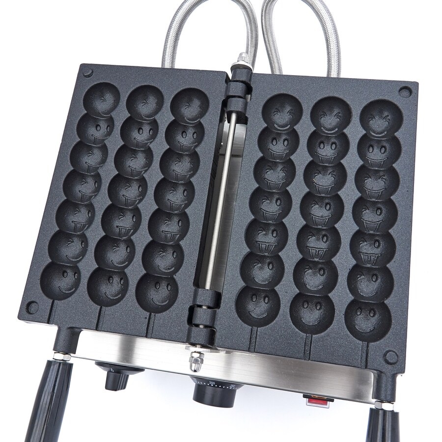 Maxima Waffeleisen Lollypop  - 3 Lollies - Emojis auf Stöcken