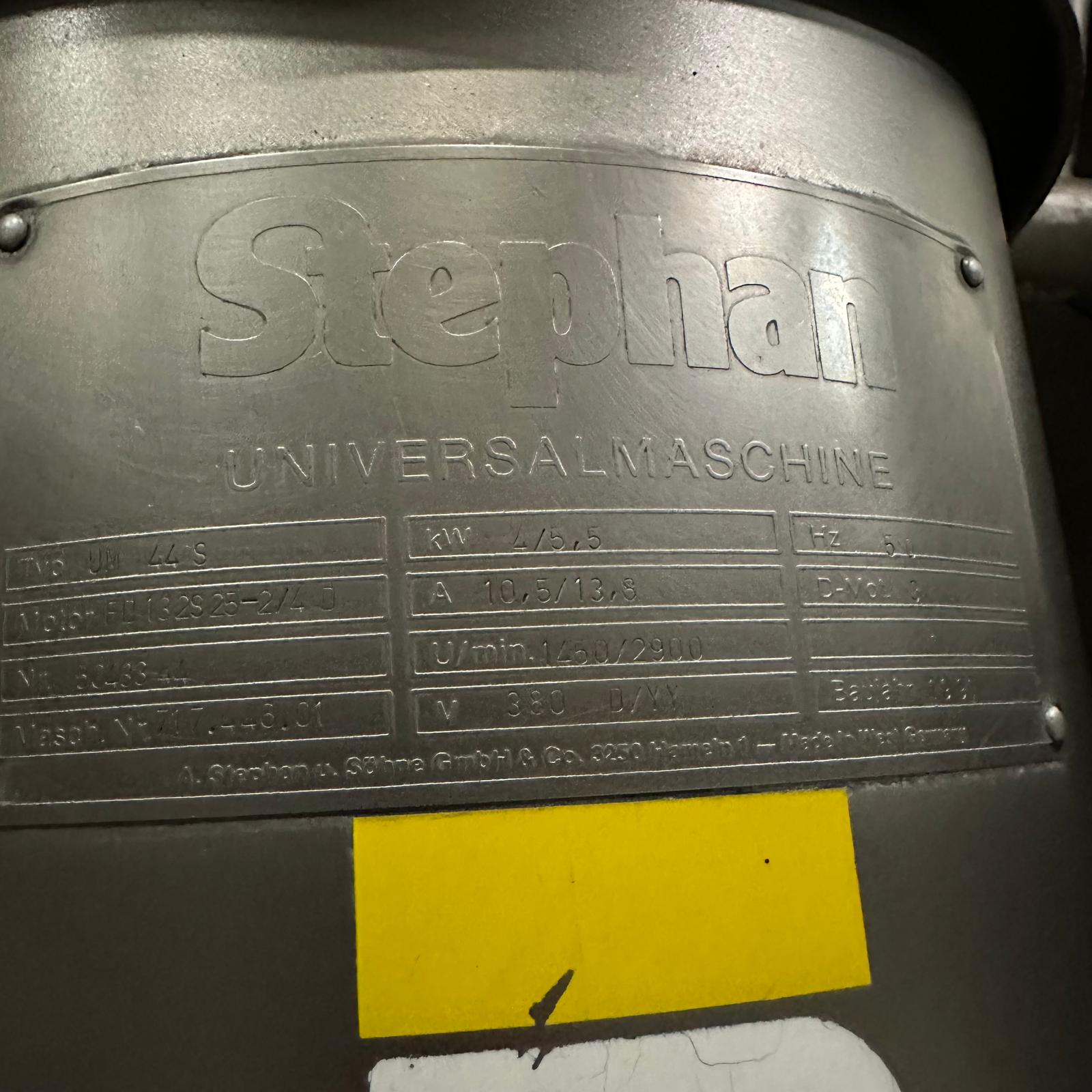 Stephan UM44 Universalmaschine gebraucht Zwilling Fleischwolf