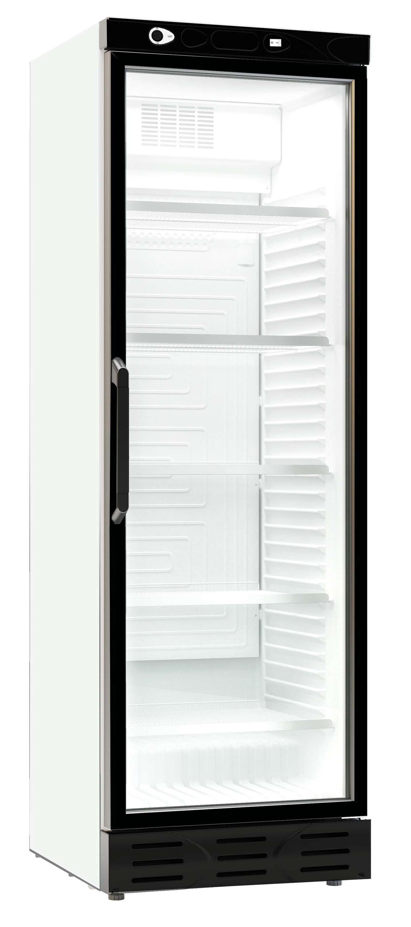 KÜHLSCHRANK 1 GLASTÜR 382L
