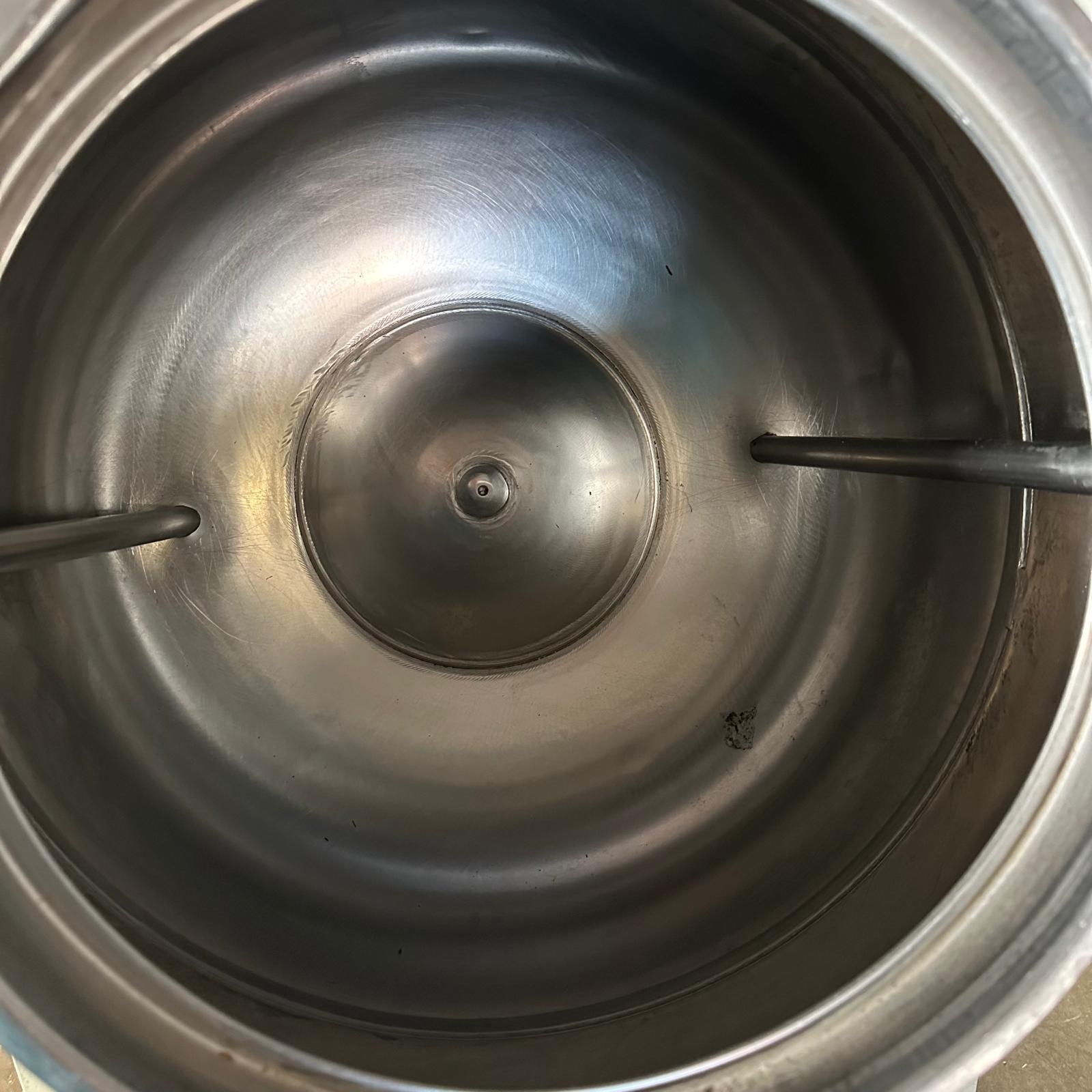 Lescha CN141 Edelstahl Freifallmischer Trommelmischer 140 Liter gebraucht