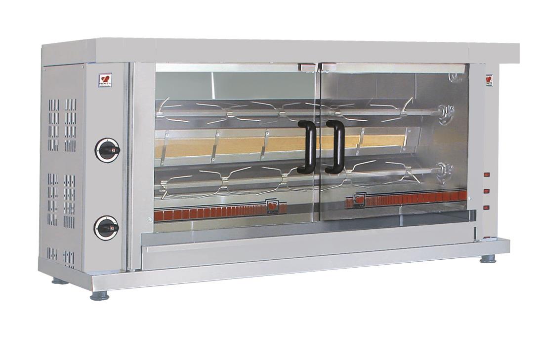 HÄHNCHENGRILL GAS 2 SPIEßEN