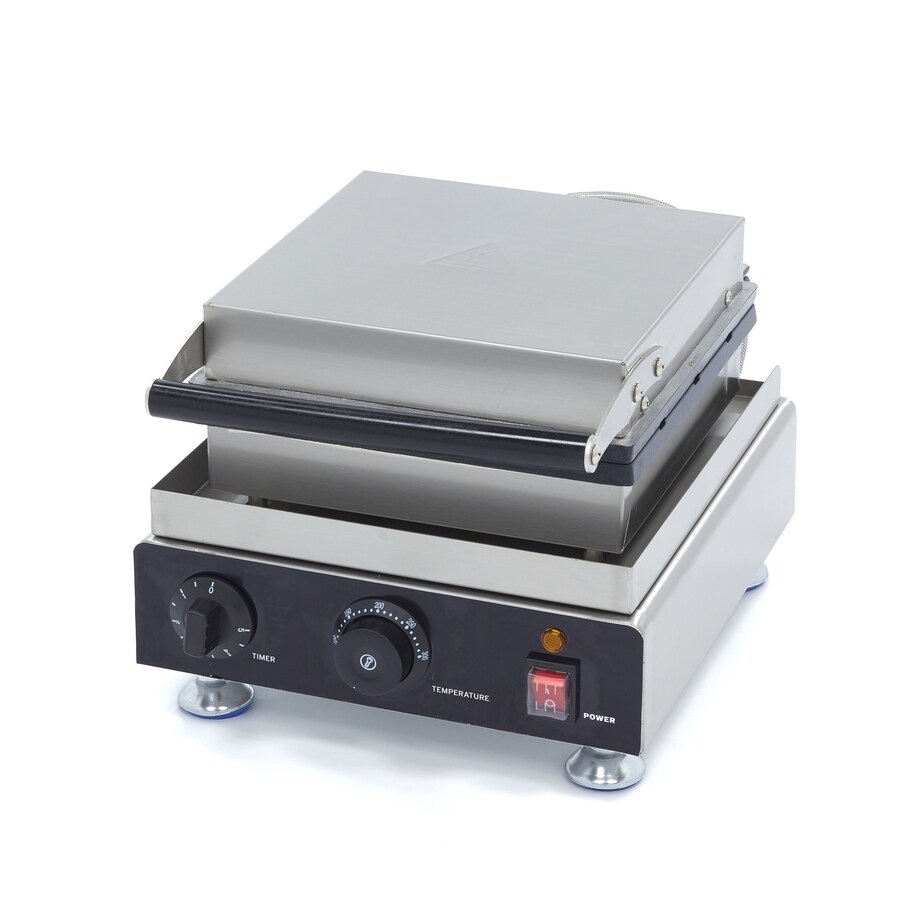 Maxima Waffeleisen Belgische Waffeln am Stiel - 6 Stück - 57 x 20 x 96 mm (je Waffel) - mit Timer