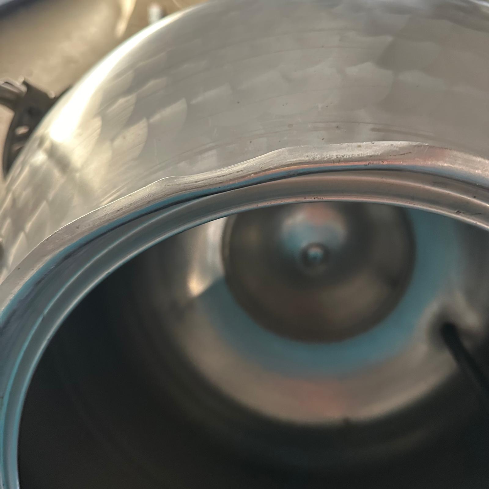 Lescha CN141 Edelstahl Freifallmischer Trommelmischer 140 Liter gebraucht