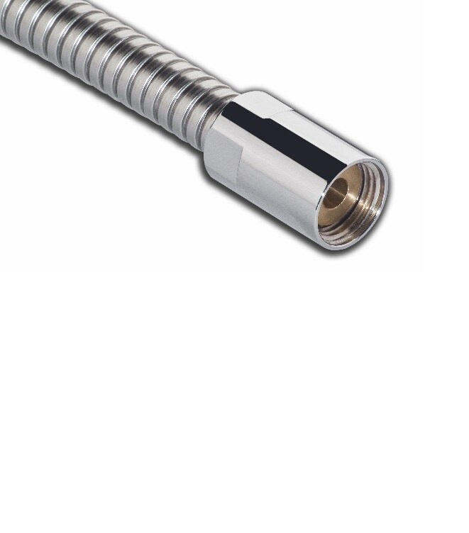 PREMIUM Brauseschlauch 1000mm 100cm 2x 1/2" Edelstahl