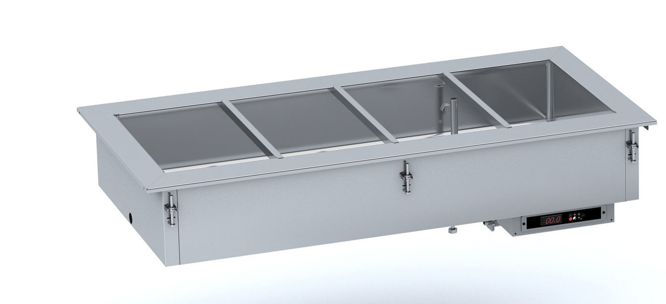 EINBAU BAIN-MARIE 3/1 - AUTOMATISCHE WASSERBEFÜLLUNG