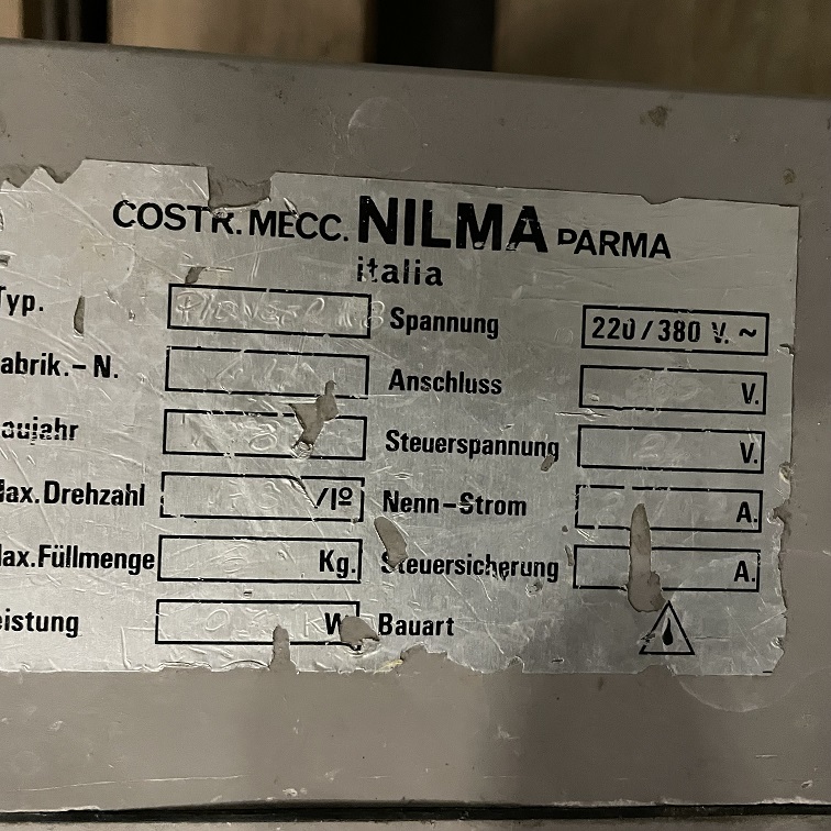 Nilma Pioneer Kartoffelschälmaschine Schälmaschine gebraucht