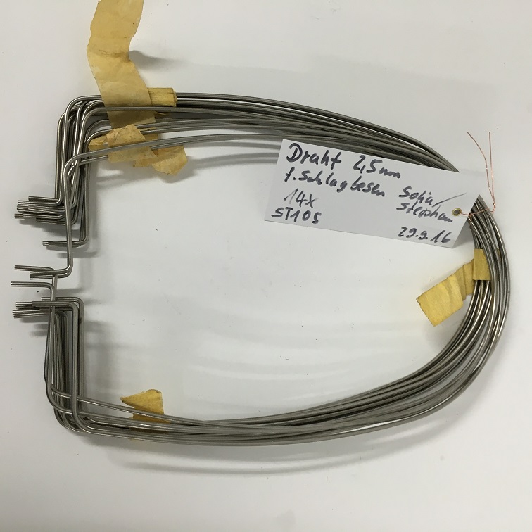 Ersatzdraht 2,5mm für Schlagbesen 20L Solia / Stephan
