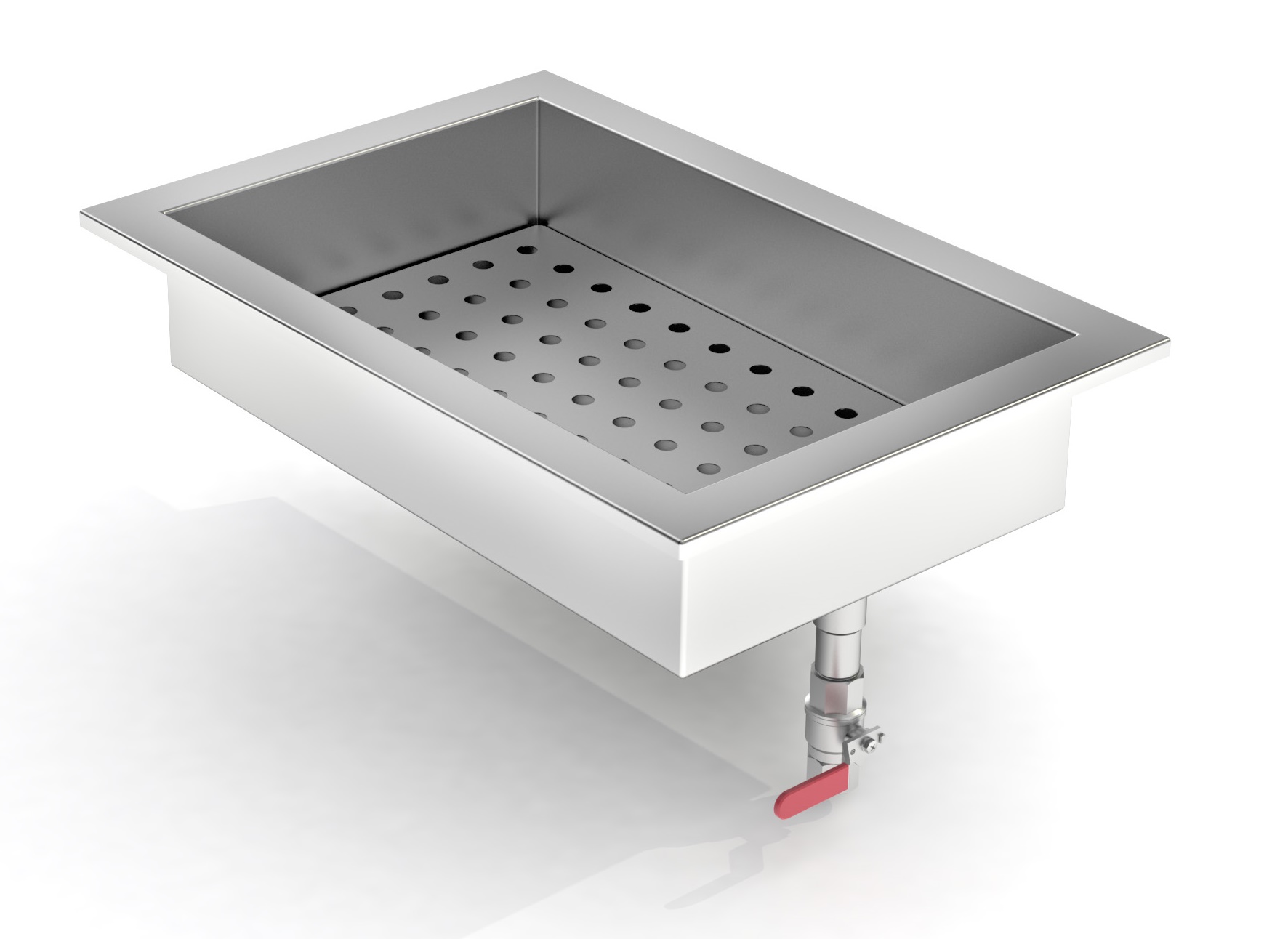 GEMAHLENES EIS BEHÄLTER EINBAU 1/1 GN