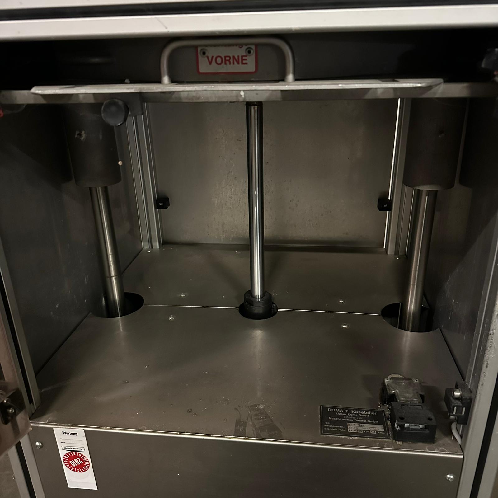 DOMA-T KT 3 Box Käseteiler Käseportionierer Portioniermaschine-Copy