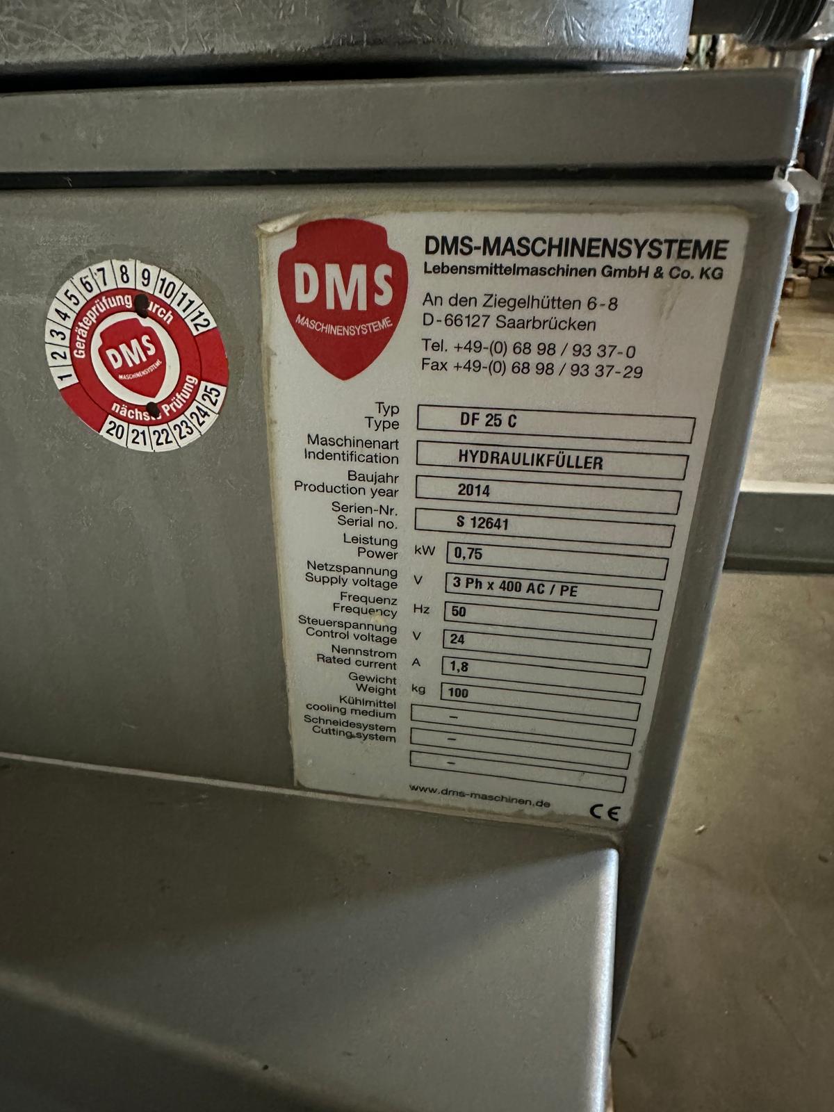 DMS DF25C 25 Liter Kolbenfüller Wurstfüller gebraucht