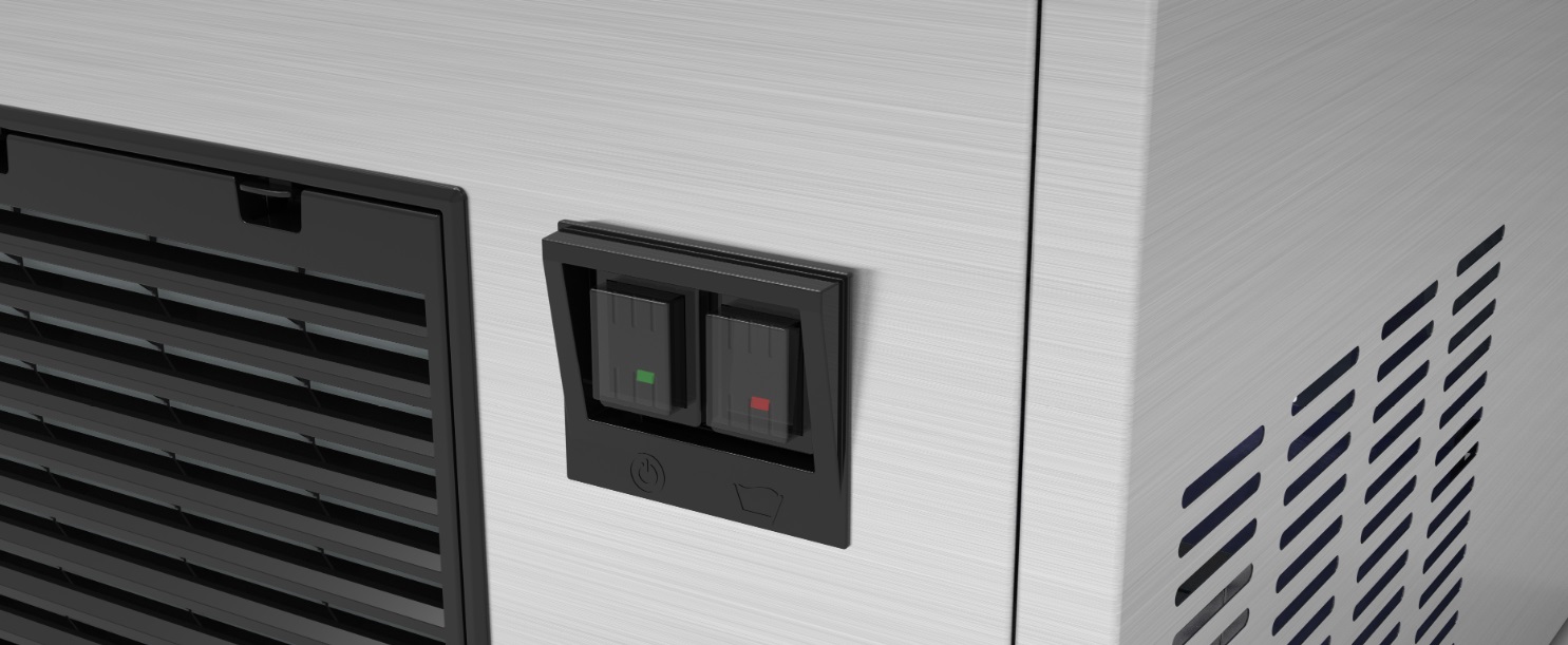 EISWÜRFELMASCHINE 47KG/24H