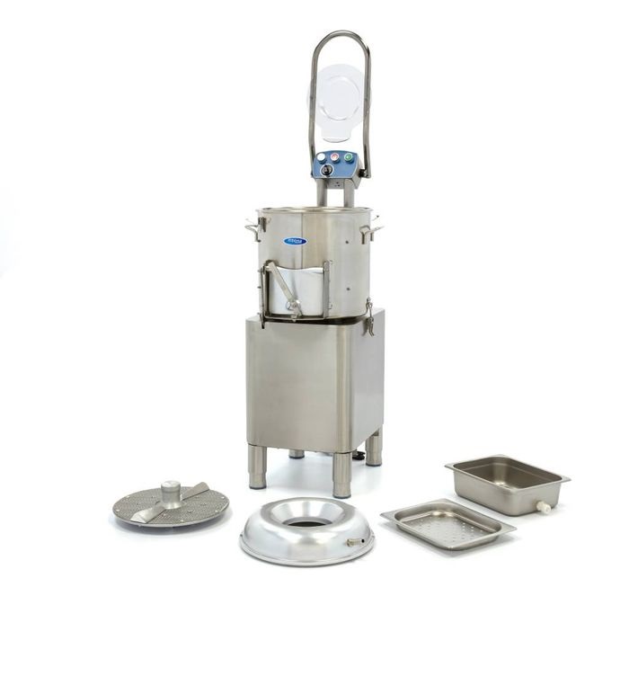 Maxima Deluxe Schälmaschine Kartoffelschälmaschine - 20 kg - 400 kg/h