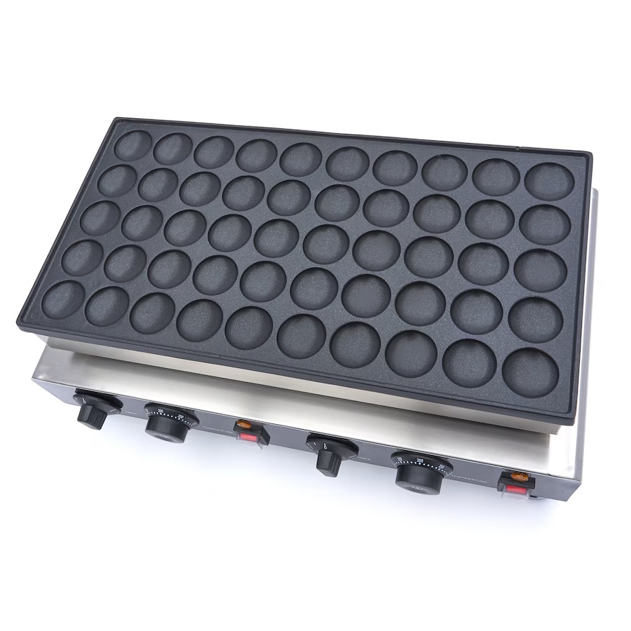 Maxima Poffertjes Backplatte - 50 Stück - Ø 45 x 7 mm (je Waffel)