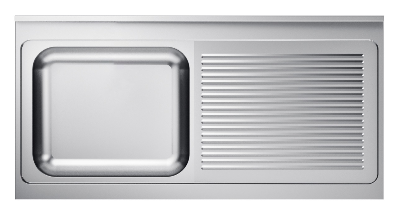 700 SPÜLTISCHPLATTE 1 LINKS 1400