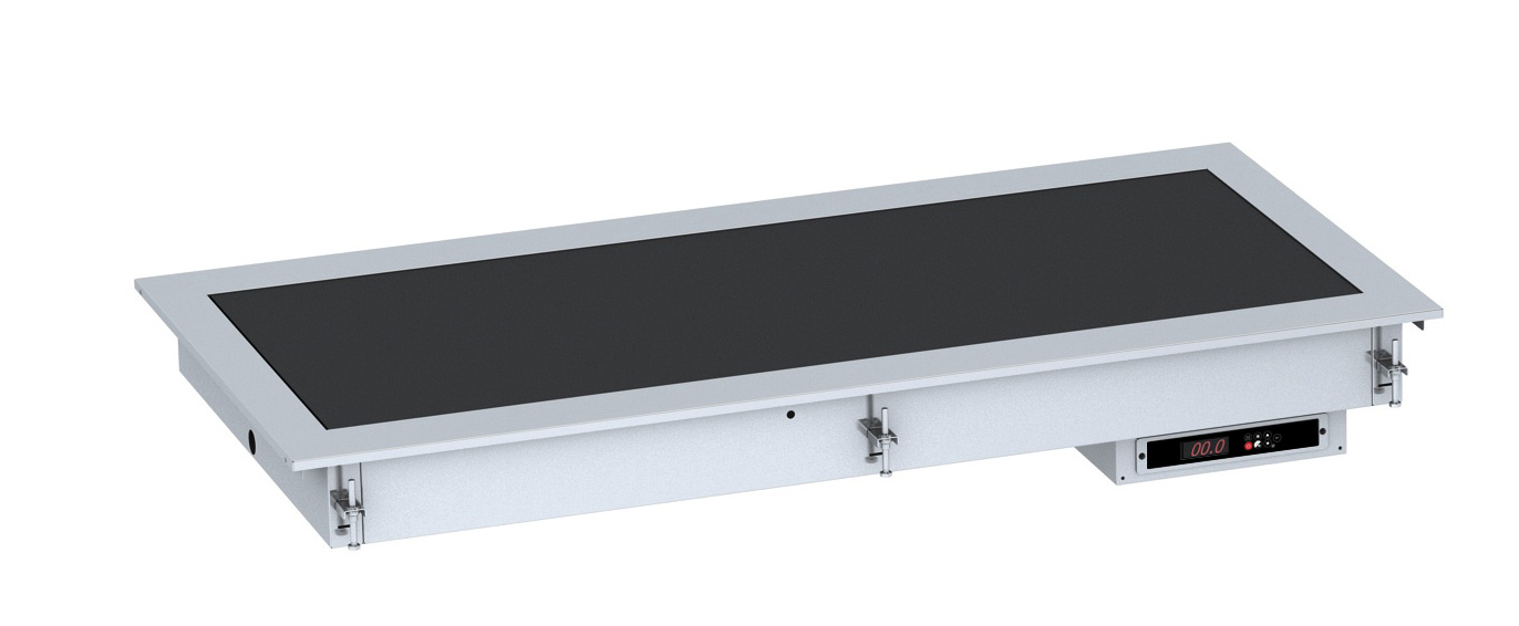 EINBAU HEIZPLATTE KERAMIK 2/1 - SCHWARZ