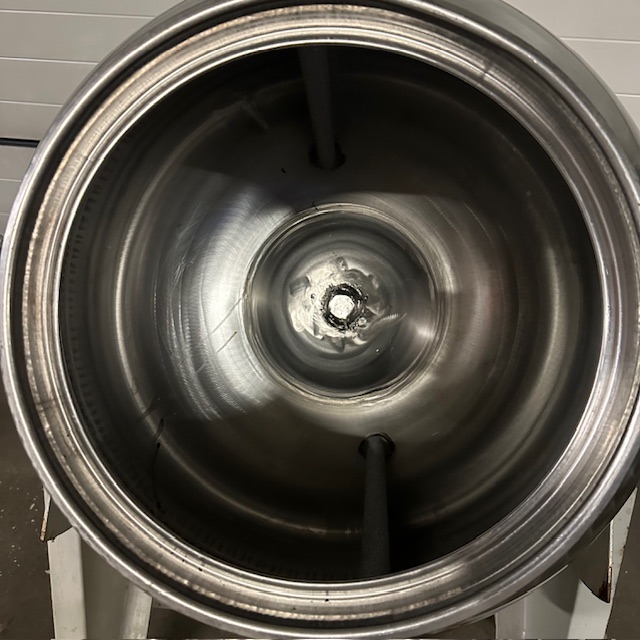 Kopie von Lescha CM141 Edelstahl Freifallmischer Trommelmischer 140 Liter gebraucht #1